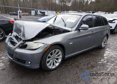 2011 BMW 328I z USA, uszkodzony, nr VIN WBAUT9C54BA191842
